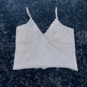 Gray Women's CropTop